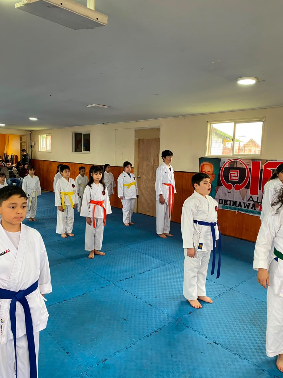 Alumnos infantiles en formación